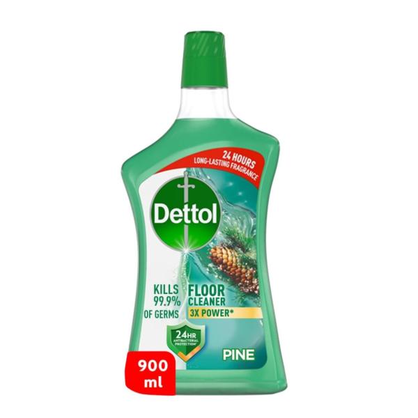 Dettol Pine Antibacterial Power Floor Cleaner - 900 ml