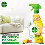 Dettol Power All Purpose Cleaner Trigger Spray, Lemon Squeeze - 500 ml