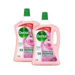 Dettol Rose Antibacterial Power Floor Cleaner - 1.8 L