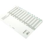 Divider PVC, 1-12 A4 Gray - 20 Sets