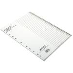 Divider PVC, 1-31 A4, Gray - 25 Sets