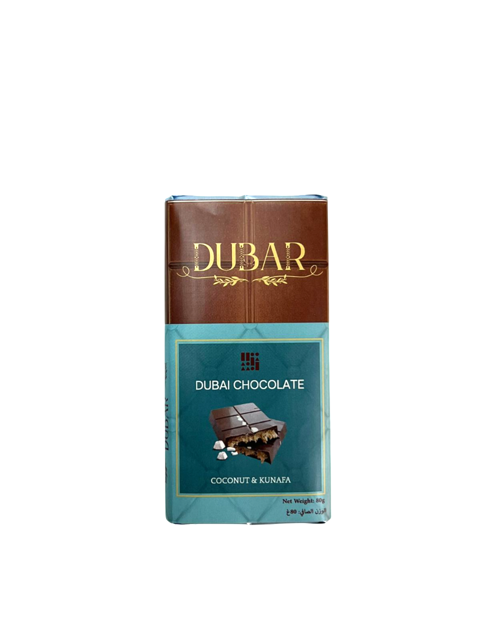 Dubar Dubai Chocolate, Coconut & Kunafa - 80g