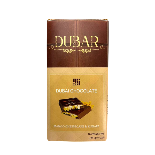 Dubar Dubai Chocolate, Mango Cheesecake & Kunafa - 80g