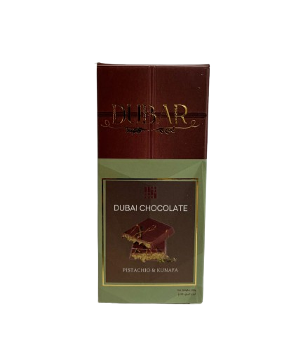 Dubar Dubai Chocolate, Pistachio & Kunafa - 100g