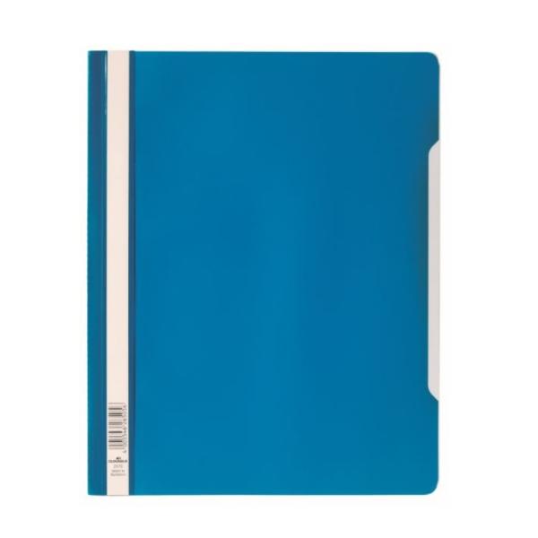 Durable Transparent Clear Folder, A4 Blue