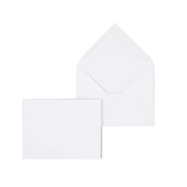 Envelope, White 4x3 Inches - 50 Pieces