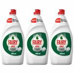 Fairy Plus Original with Alternative Power to Bleach, Dish Washing Liquid Soap - 600 ml (Triple Pack)