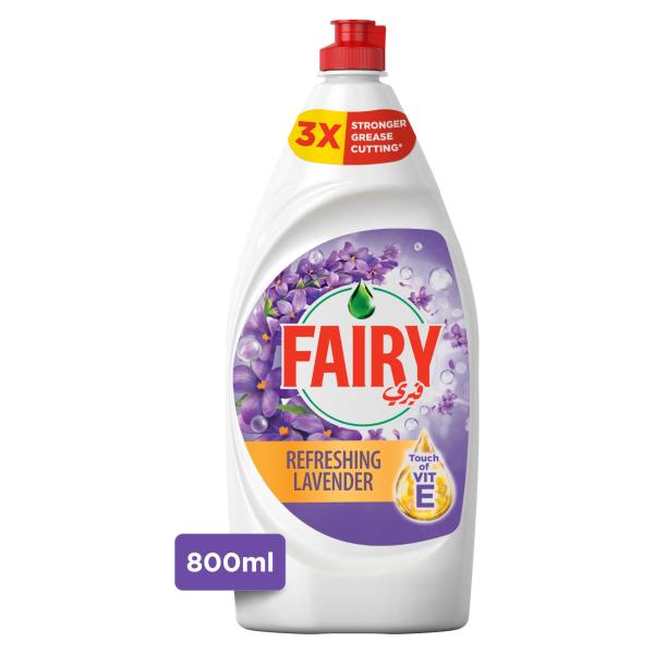 Fairy Refreshing Lavender, Dish Washing Liquid Soap - 800 ml