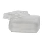 Falcon Anti-Fog Sushi Tray PET Lid , SS-10 - 50 pcs x 10