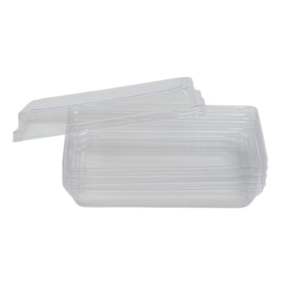 Falcon Anti-Fog Sushi Tray PET Lid , SS-15 - 50 pcs x 10