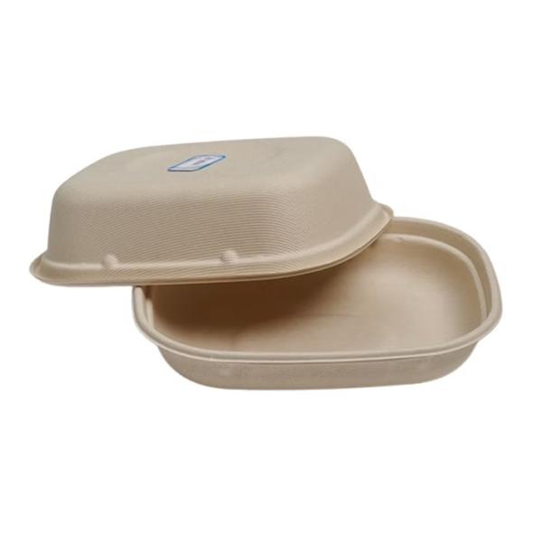Falcon Bagasse Food Container, 850 ml - 50 pcs x 6