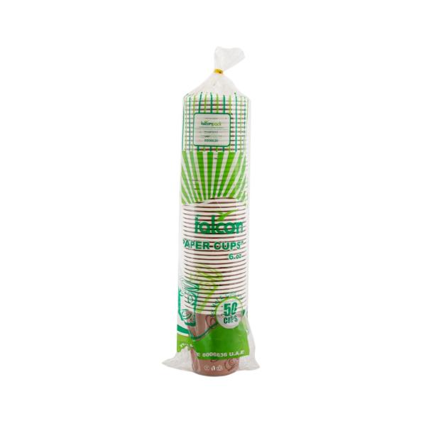Falcon Paper Cup, 6oz - 50 pcs