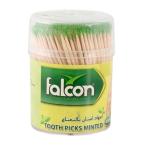 Falcon Wooden Tooth Picks, Minted - 400 pcs