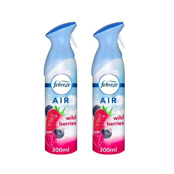 Febreze Wild Berries Air Freshener - 300 ml (Dual Pack)