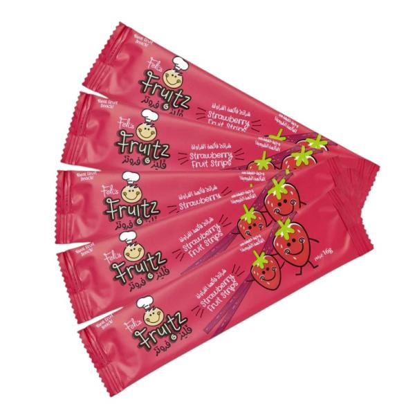 Feli's Fruitz Strawberry Fruit Strips - 16g x 5