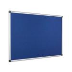 Felt Board 120x150 cm, Blue