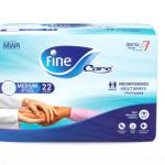 Fine Adult Diaper, Fine Care, Medium - 22 Diapers