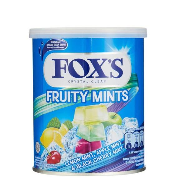 Fox Fruity Mint Candy, Tin - 180g