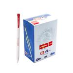GIGIS G4 Unimax Ballpen, 07 mm, Ballpoint, Red - Pack of 50