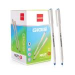 GIGIS Next-G, 07 mm Ballpen, Blue - Pack of 50