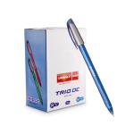 GIGIS Unimax Trio DC Ballpoint Pen, 1mm Tip, Blue - Pack of 50