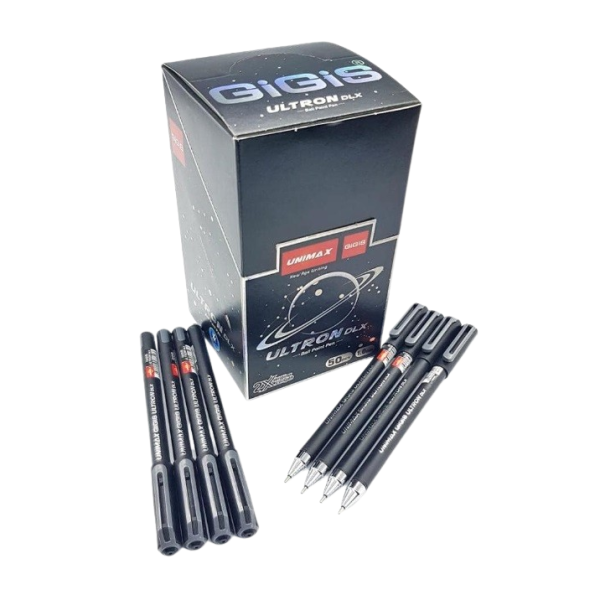 GIGIS Unimax Ultron DLX, 1.00 mm, Black - Pack of 50