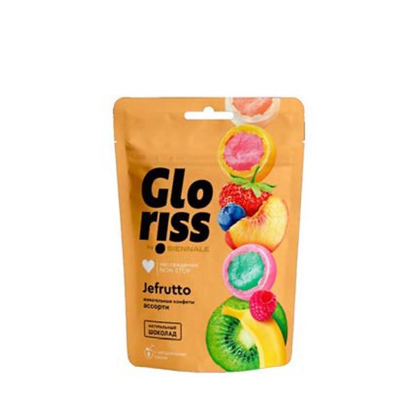 Gloriss Jefrutto Chewing Sweets 3 Chocolates - 75g