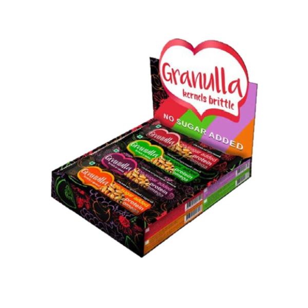 Granulla Kernels Brittle, Sugar Free, 360g - Mix Pack of 12