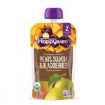 Happy Family Organics Clearly Crafted Stage 2 Pears, Squash and Blackberries - 113g