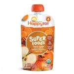 Happy Family Organics Super Foods Stage 4 Apples, Sweet Potatoes, Carrots and Cinnamon with Super Chia - 120g