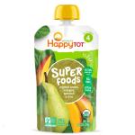 Happy Family Organics Super Foods Stage 4 Pears, Mangos and Spinach with Super Chia - 120g