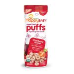 Happy Family Organics Superfood Puffs Strawberry and Beet - 60g