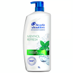 Head & Shoulders Menthol Refresh Anti-Dandruff Shampoo with Menthol - 1000 ml