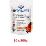 Hydralyte, Vitamin C Electrolytes, Zesty Orange Flavor Mix, Pouch - 800g