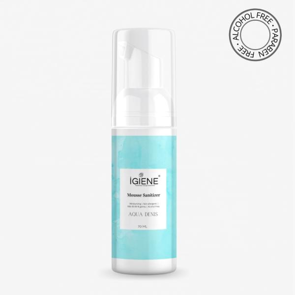 IGIENE Mousse Sanitizer, Aqua Denis - 70 ml