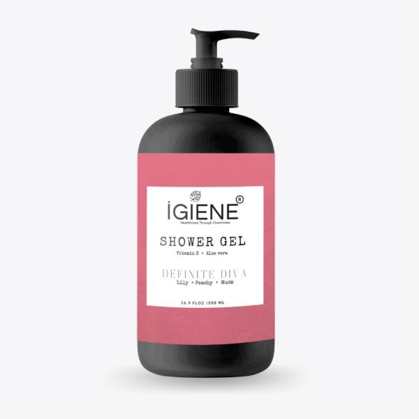 IGIENE Shower Gel, Definite Diva - 500 ml