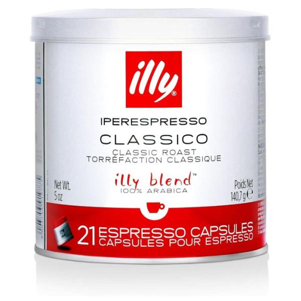 illy Iperespresso Classico Classic Roast Espresso Capsules - 140.7g