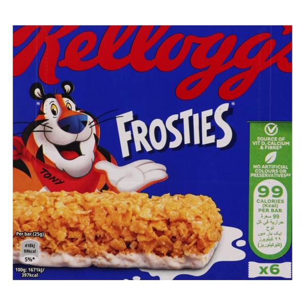 Kellogg's Frosties Cereal Bar CMB - 25g x 6