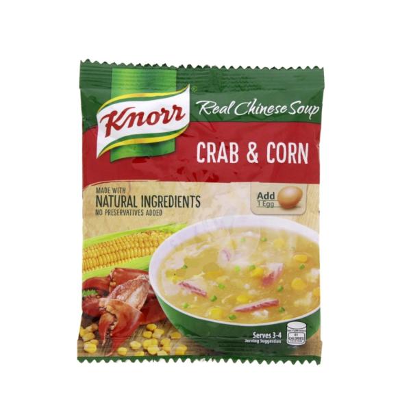 Knorr Crab & Corn Soup, Real Chinese Style - 55g