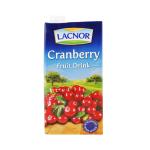 Lacnor Essentials Cranberry Juice - 1 Liter x 4