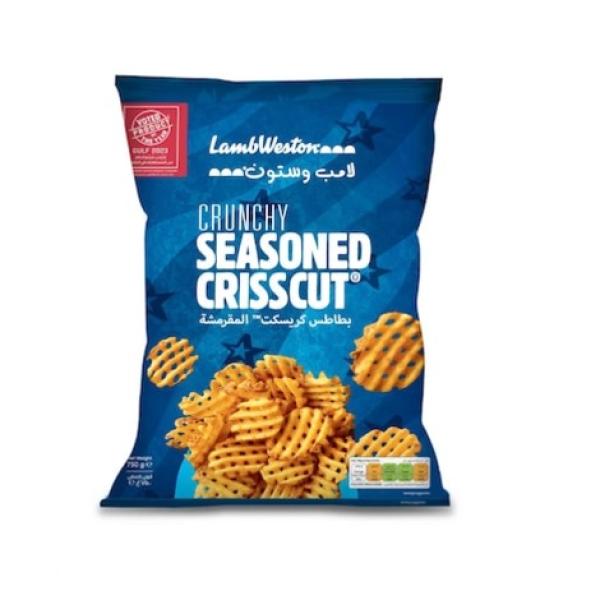Lamb Weston Crunchy Seasoned Crisscut - 750g