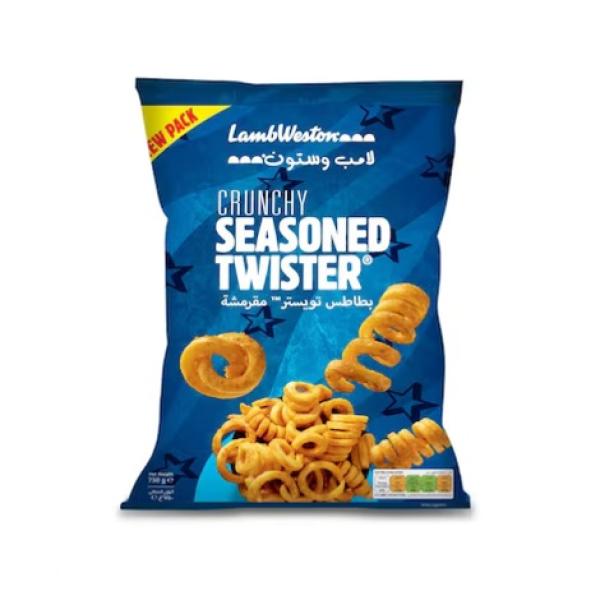 Lamb Weston Crunchy Seasoned Twister - 750g