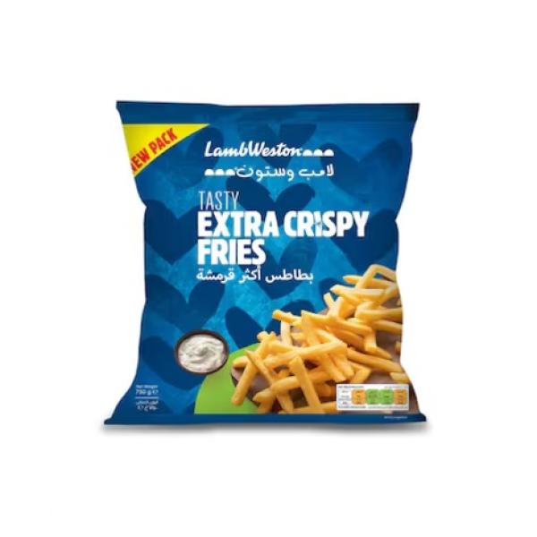 Lamb Weston Tasty Extra Crispy Fries - 750g