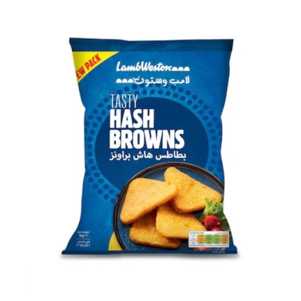 Lamb Weston Tasty Hash Browns - 1 kg
