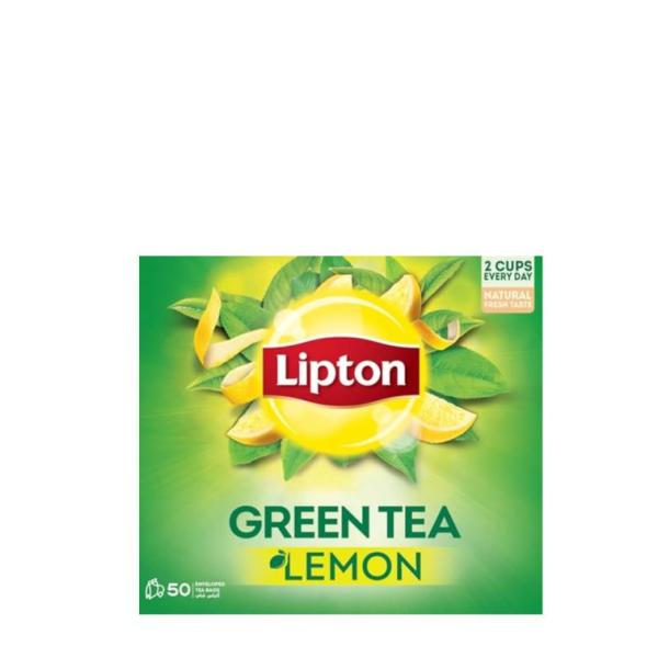 Lipton Green Tea with Lemon - 50 bags