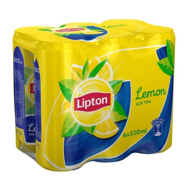 Lipton Iced Tea Lemon, Can - 320 ml