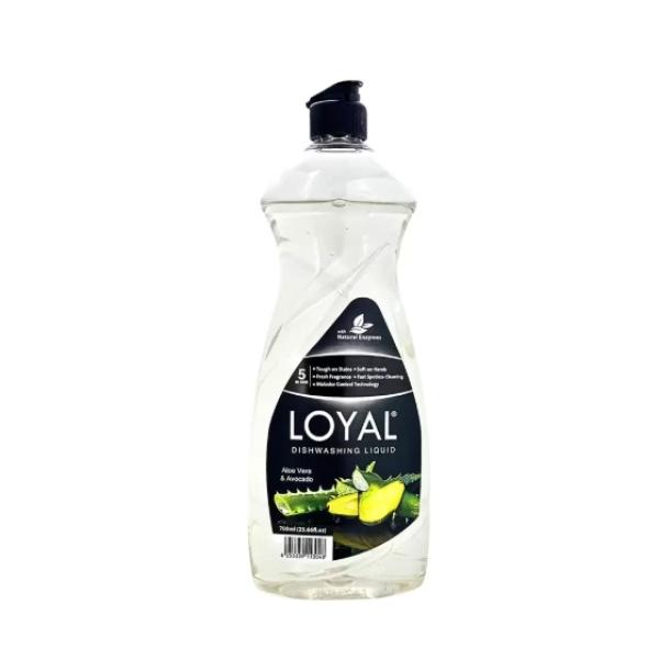 Loyal Dishwashing Liquid, Aloe Vera And Avocado Scent - 700 ml