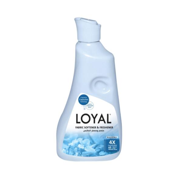 Loyal Fabric Softener, Blue Petals - 1500 ml