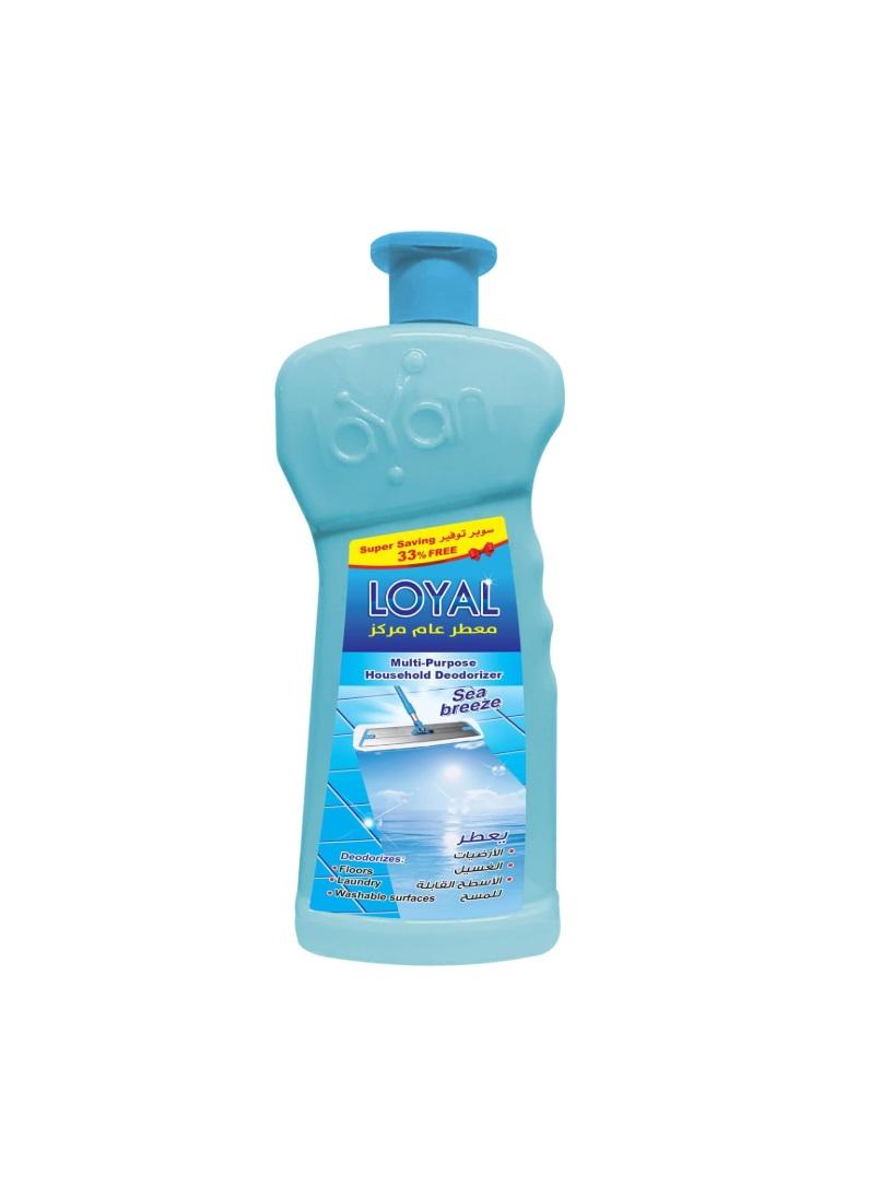 Loyal Multi-Purpose Household Deodorizer Concentrated Gel, Sea Breeze Scent - 2100 ml