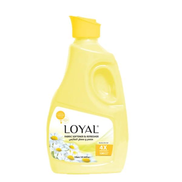 Loyal Fabric Softener, Aroma del Sol Yellow - 3000 ml